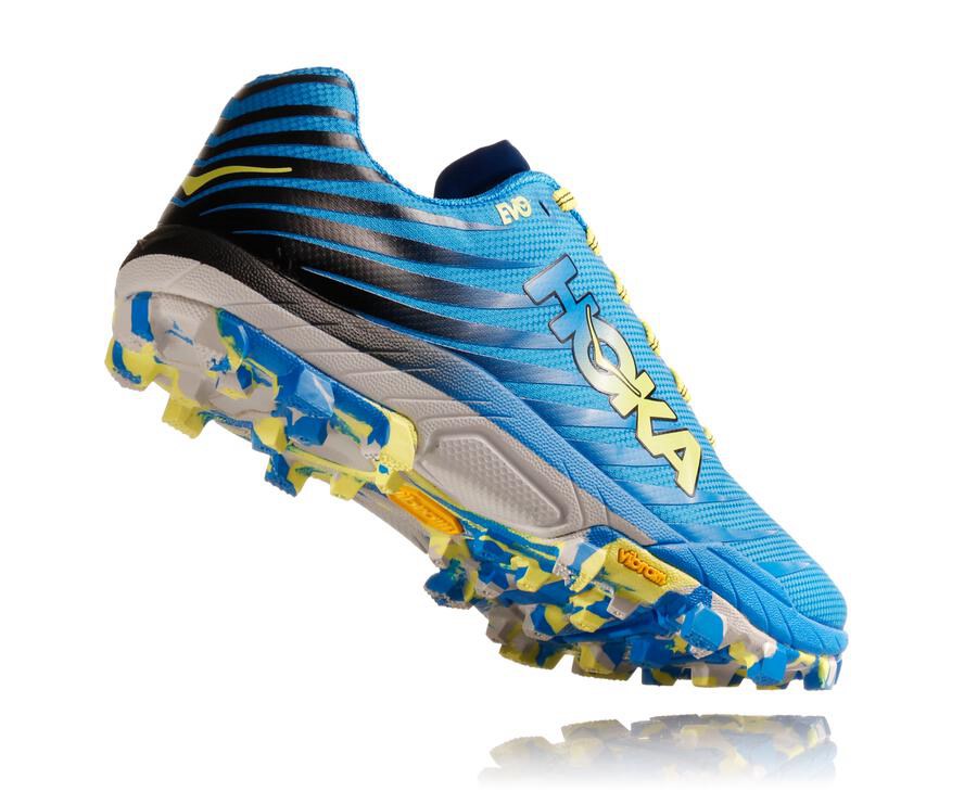 Hoka One One Trailsko Dame - Evo Jawz - Blå - 872094TPD